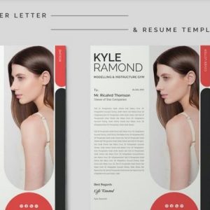 Black CV Resume Template